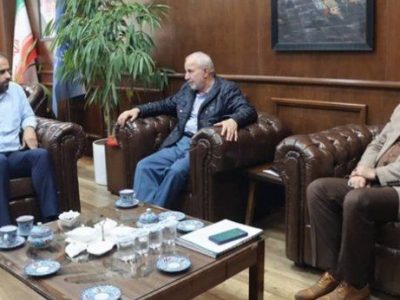 دیدار کوچکی‌نژاد با شهردار و رئیس کمیسیون برنامه بودجه شورای رشت
