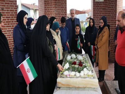 ادای احترام کودکان و نوجوانان گیلانی به سردار جنگل