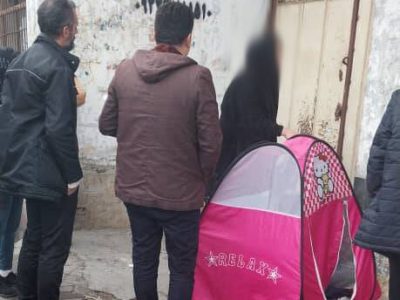 ساماندهی مادر و دختر بی‌خانمان در رشت