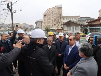 عملیات اجرایی ۱۰۰ کیلومتر کابل خودنگهدار در رشت آغاز شد