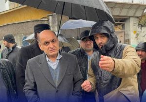 آب جاری شده در سطح رشت فراتر از ظرفیت رودخانه‌ها است