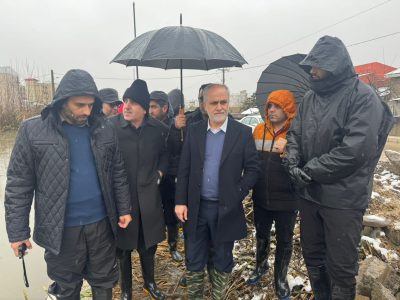 بازدید دادستان مرکز استان گیلان از وضعیت محور ژ۵ “شهید سلیمانی” رشت