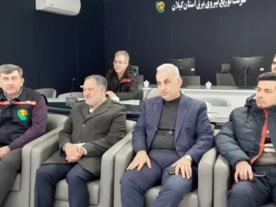 بازدید بازرس کل گیلان از مراکز کنترل و ماشین‌آلات دستگاههای خدمات‌رسان
