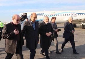 وزیر میراث‌ فرهنگی، گردشگری و صنایع دستی وارد گیلان شد