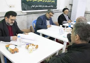 اعضای شورای قضایی استان در مساجد شهر رشت حضور یافتند