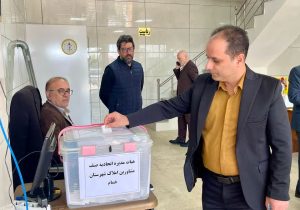 اولین انتخابات اتحادیه‌های صنفی خمام برگزار شد