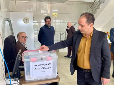 اولین انتخابات اتحادیههای صنفی خمام برگزار شد