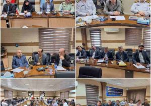 نشست بررسی مشکلات رانندگان ناوگان حمل و نقل مصالح و بار رودبار برگزار شد