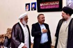 دیدار شهردار رستم آباد با آیت‌الله سید حسن خمینی به روایت تصویر 