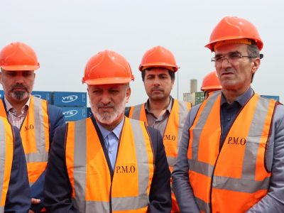 بازدید بازرس کل استان گیلان از انبارهای کالا و گمرک بندر انزلی