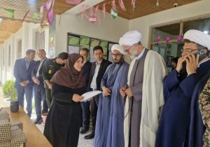 تجلیل از معلمان دبیرستان فاطمیه بره سر و مدرسه شهید باهنر روستای چهارمحل