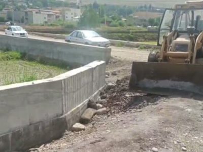 احداث دیواره حفاظتی و کانال در محدوده پارک ساحلی توتکابن