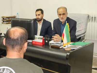 بازدید دادستان مرکز استان از زندان مرکزی رشت