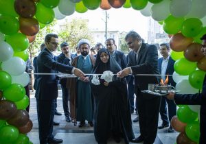 ساختمان جدید شعبه معلم بانک در رشت افتتاح شد