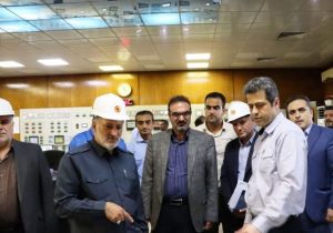 بازدید بازرس کل گیلان از نیروگاه لوشان