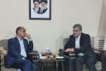 دیدار مدیرعامل بانک قرض‌الحسنه مهر ایران با استاندار گیلان