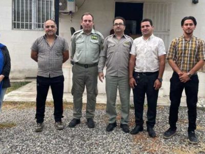 دیدار گروه حامیان تالش سرسبز با محیط‌بان جوکندان