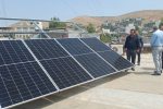 نصب نخستین پنل خورشیدی ادارات در توتکابن 