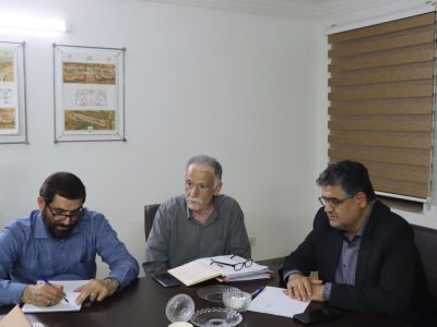 جلسه کارگاهی در پروژه ۶۲۴ واحدی طرح نهضت ملی مسکن رشت