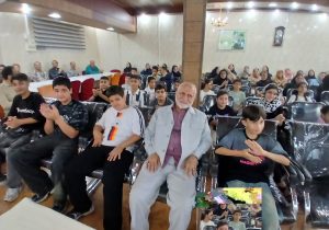 تقدیر از فرزندان کارکنان آسایشگاه سالمندان گیلان در مراسمی صمیمانه