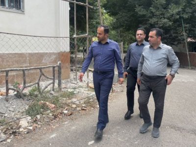 بازدید از سالن ورزشی بوستان ملت رشت