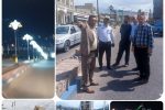 بازدید پلیس و کارشناسان از توتکابن؛ میدان اصلی تغییر شکل می‌دهد