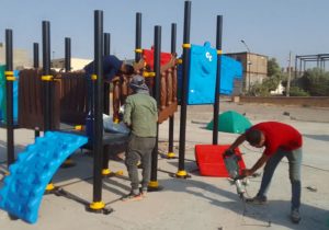 تحقق وعده شهرداری منجیل در ساماندهی پارک ایثارگران