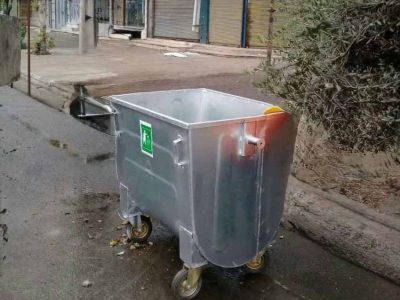 جانمایی بیش از ۲۰ سطل زباله گالوانیزه در رستمآباد
