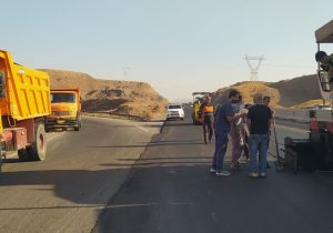 عملیات بهسازی و روکش آسفالت آزادراه رشت-قزوین آغاز شد