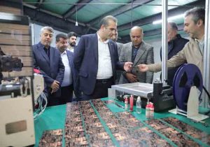 بازدید میدانی مدیرعامل سازمان منطقه آزاد انزلی از واحدهای تولیدی