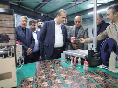 بازدید میدانی مدیرعامل سازمان منطقه آزاد انزلی از واحدهای تولیدی
