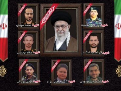 مراسم تشییع پیکر شهدای گیلانیِ جنگ تحمیلی رژیم آمریکایی–صهیونیستی در رشت برگزار می‌شود 