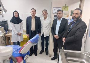 نظارت میدانی بر درمانگاه شهر ورودی گیلان