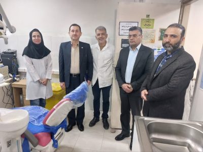 نظارت میدانی بر درمانگاه شهر ورودی گیلان
