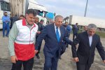 ورود ۷۰۰ تن کمک بشردوستانه از کشورهای همسایه به گمرک آستارا