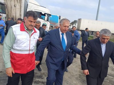 ورود ۷۰۰ تن کمک بشردوستانه از کشورهای همسایه به گمرک آستارا
