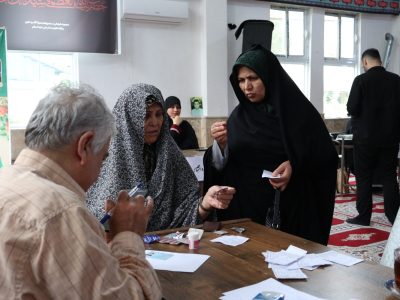 برپایی اردوی نیم‌روزه جهادی سلامت در محله فخب رشت