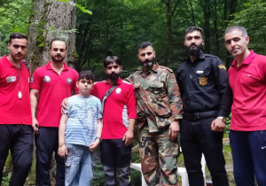 کودک عراقی در جنگل های فومن پیدا شد