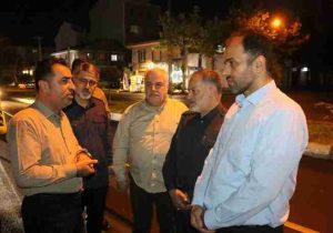 بازدید مشترک شهردار رشت و بازرس کل گیلان از پروژههای آسفالتریزی