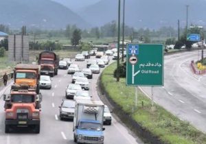 تردد ۳۱۹ هزار خودرو به گیلان