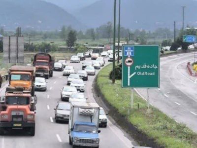 تردد ۳۱۹ هزار خودرو به گیلان